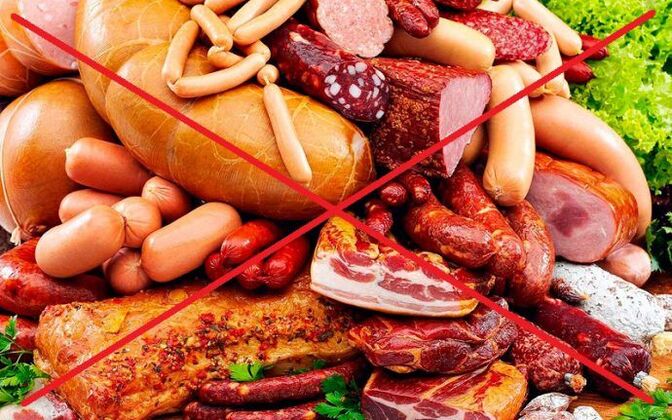 carne afumada como alimento prexudicial para a potencia