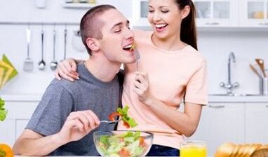 Comida para aumentar a potencia nos homes