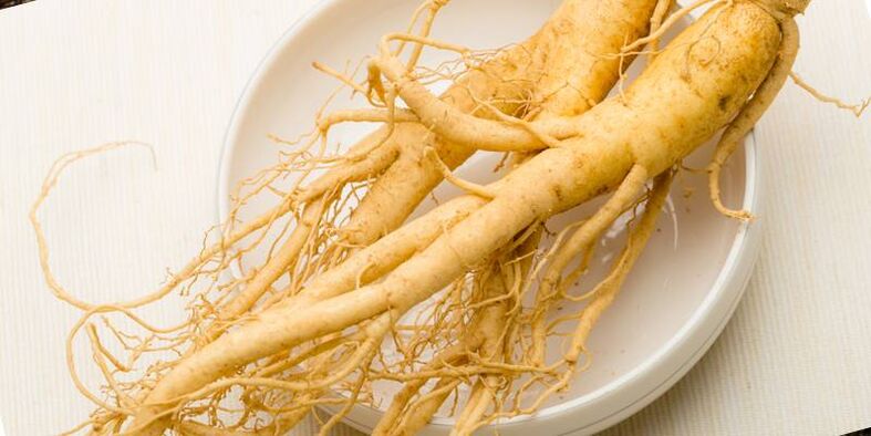 Ginseng para aumentar a potencia